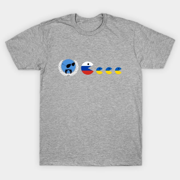 United Nations Russia and Ukraine T-Shirt by mailboxdisco